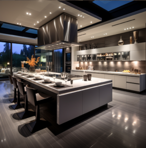 Modern kitchen design